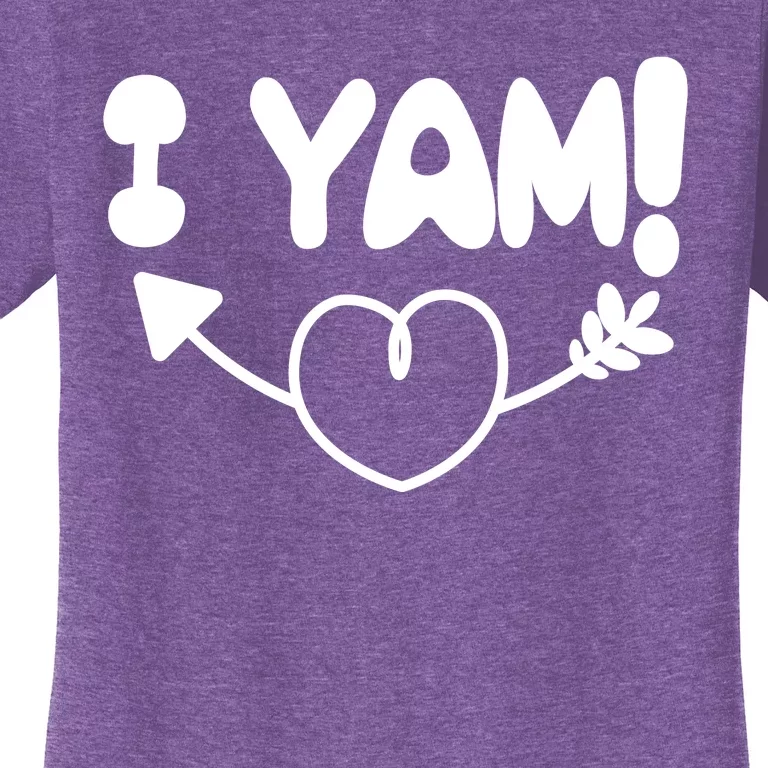 Cute Matching Couples I Yam Women's T-Shirt