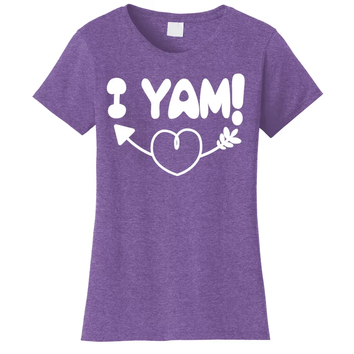 Cute Matching Couples I Yam Women's T-Shirt