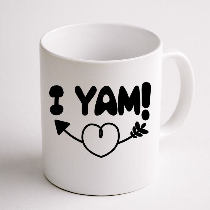 Cute Matching Couples I Yam Front & Back Coffee Mug