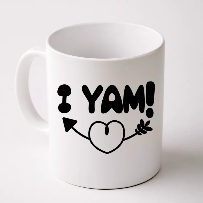 Cute Matching Couples I Yam Front & Back Coffee Mug