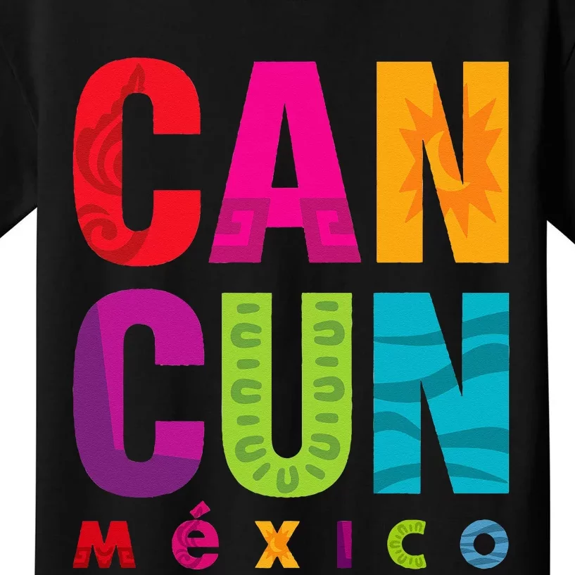 Cancun Mexico Kids T-Shirt