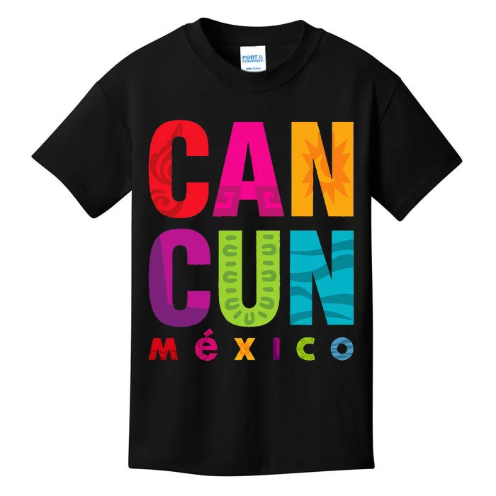 Cancun Mexico Kids T-Shirt