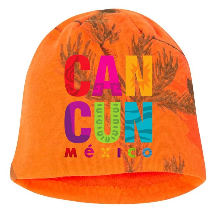 Cancun Mexico Kati - Camo Knit Beanie