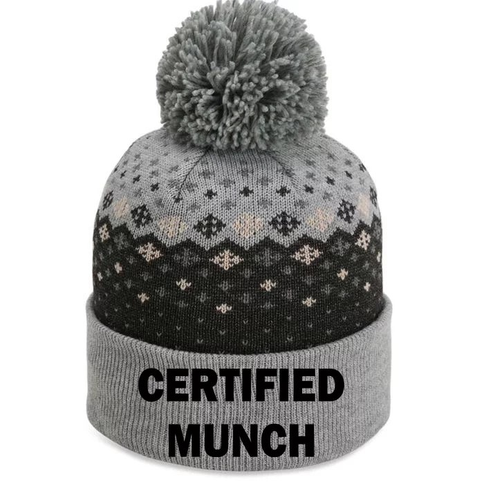 Certified Munch The Baniff Cuffed Pom Beanie