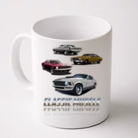 Old School Muscle Car Front & Back Coffee Mug