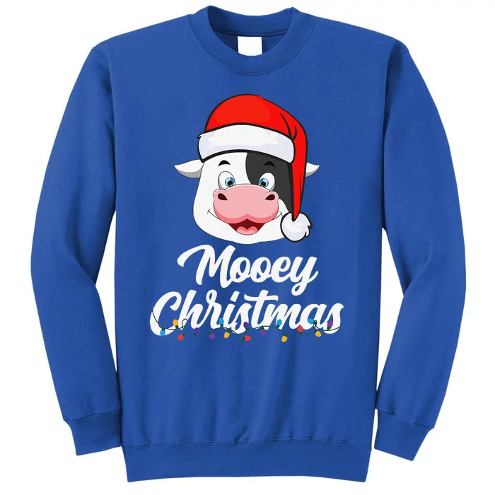 Cow Mooey Christmas Santa For Cow Lovers Sweatshirt