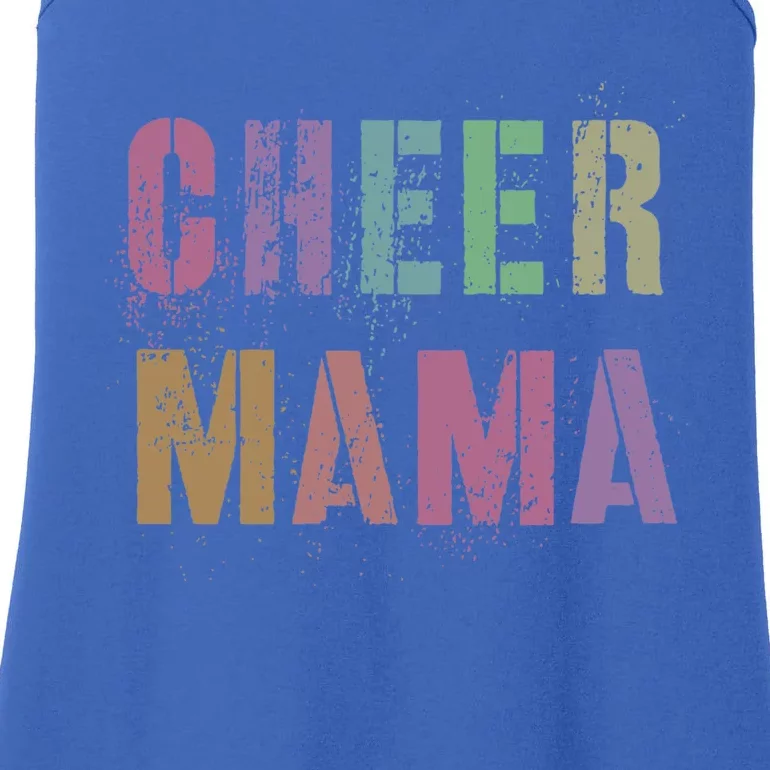 Cheer Mama Cheerleading Team Cheerleader Mom Supporter Great Gift Ladies Essential Tank