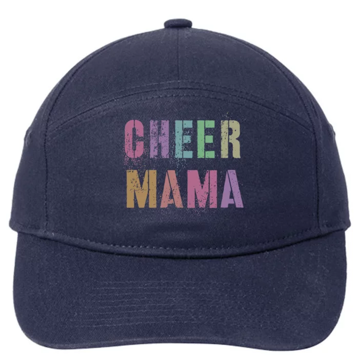 Cheer Mama Cheerleading Team Cheerleader Mom Supporter Great Gift 7-Panel Snapback Hat