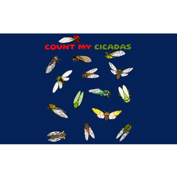 Count My Cicadas Cicadoidea Insect Cicada Invasion 2024 Bumper Sticker