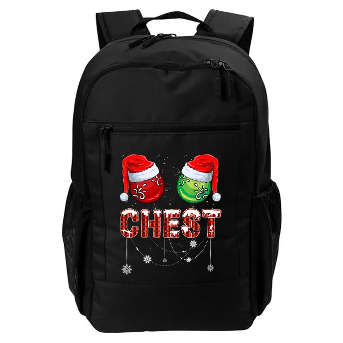 Christmas Matching Couple Family Chestnuts Daily Commute Backpack