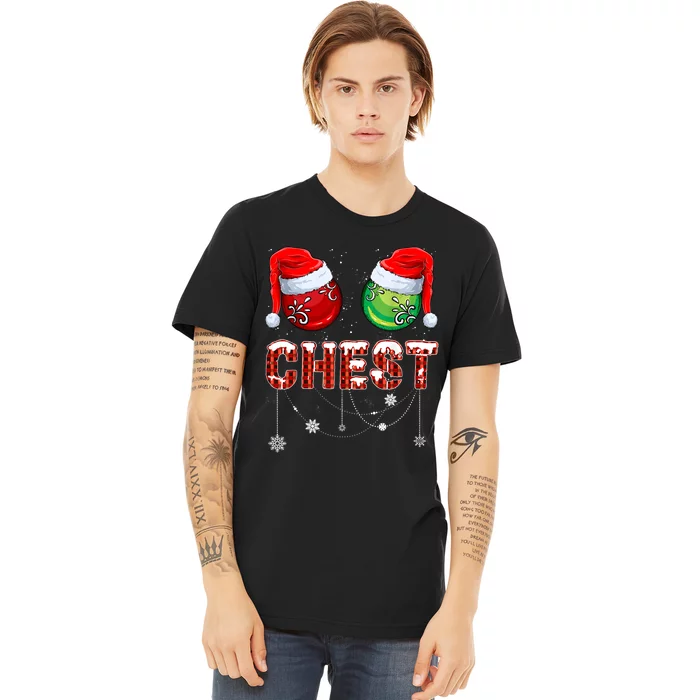 Christmas Matching Couple Family Chestnuts Premium T-Shirt