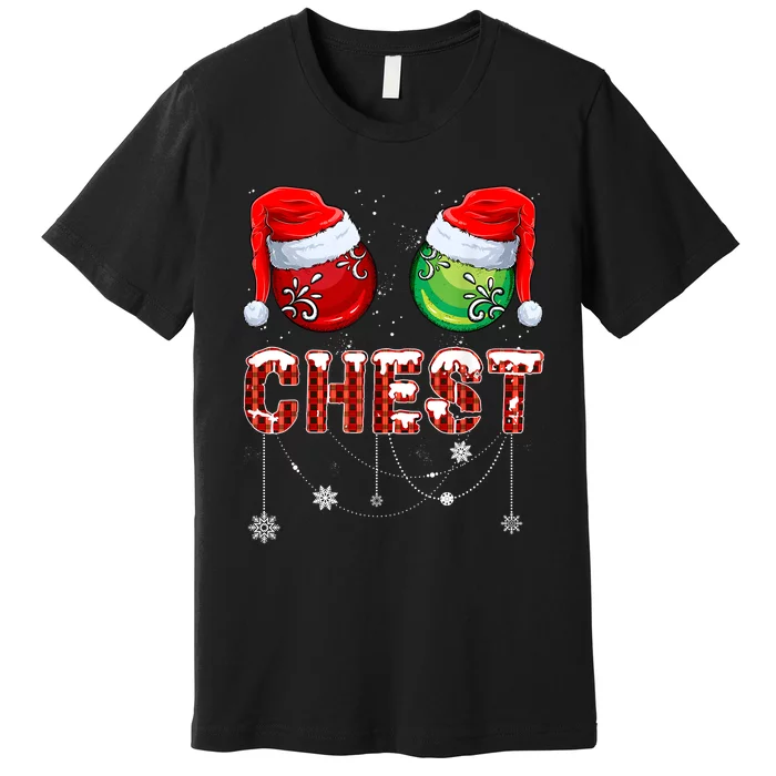 Christmas Matching Couple Family Chestnuts Premium T-Shirt