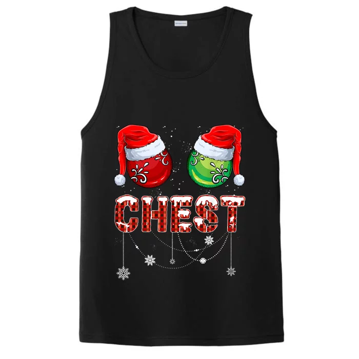 Christmas Matching Couple Family Chestnuts Performance Tank