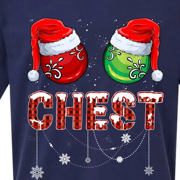 Christmas Matching Couple Family Chestnuts Sueded Cloud Jersey T-Shirt