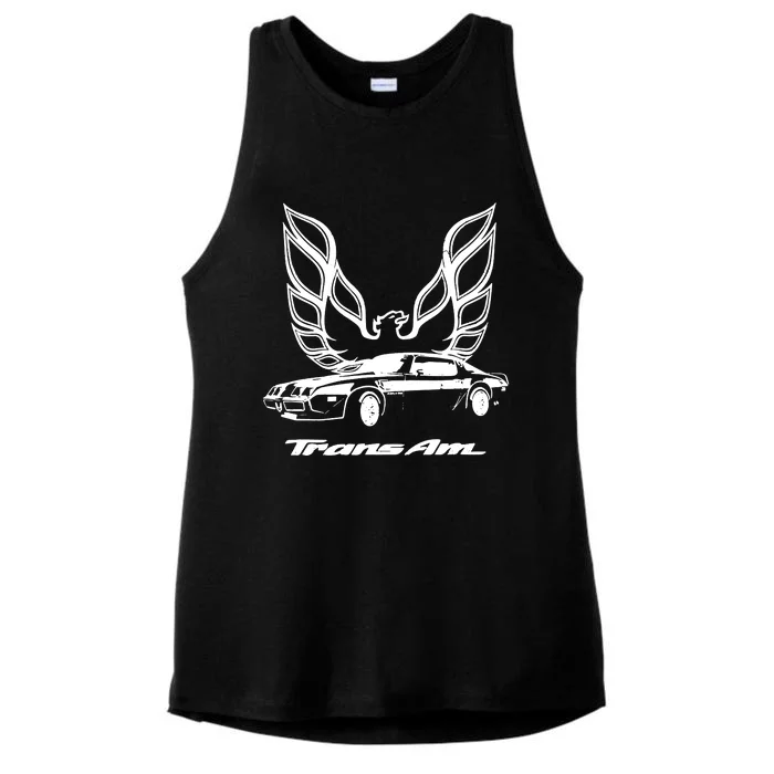 Classic Muscle Car Design Classic American Car Ladies Tri-Blend Wicking Tank