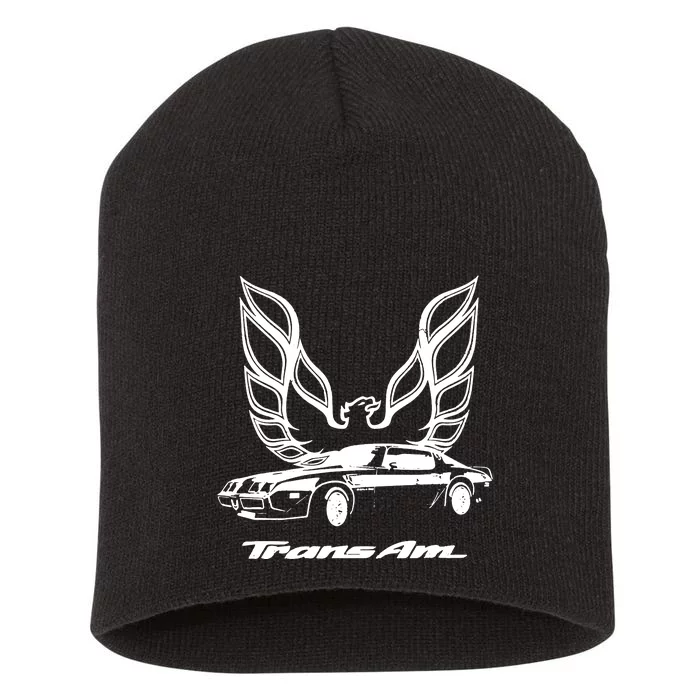 Classic Muscle Car Design Classic American Car Short Acrylic Beanie