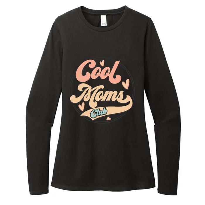 Cool Moms Club Womens CVC Long Sleeve Shirt