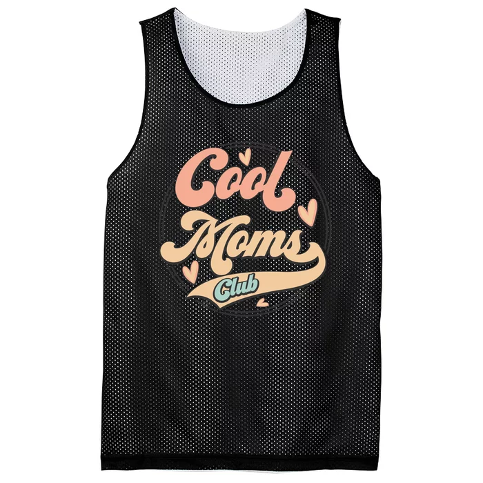 Cool Moms Club Mesh Reversible Basketball Jersey Tank