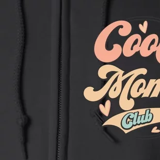 Cool Moms Club Full Zip Hoodie