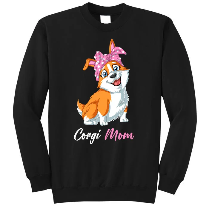 Corgi Mom Tall Sweatshirt