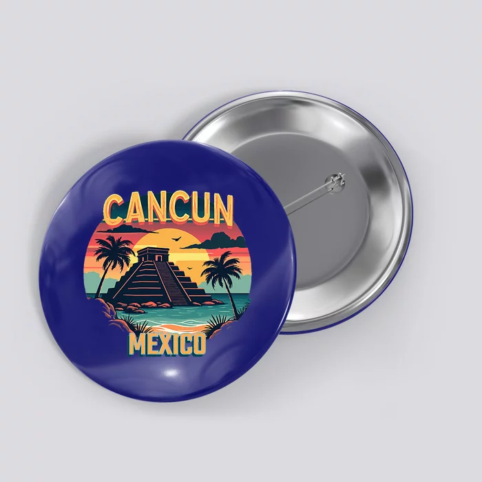 Cancun Mexico Button