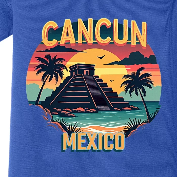 Cancun Mexico Baby Bodysuit