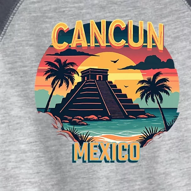 Cancun Mexico Toddler Fine Jersey T-Shirt