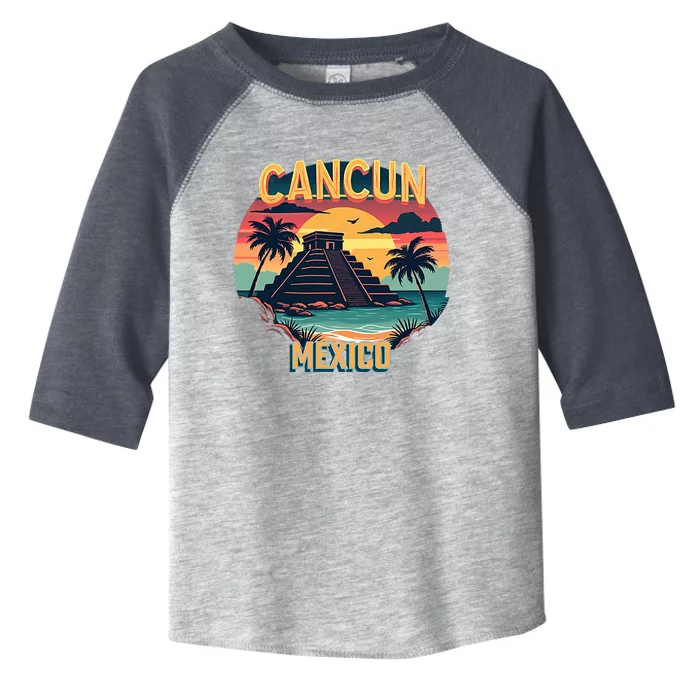 Cancun Mexico Toddler Fine Jersey T-Shirt