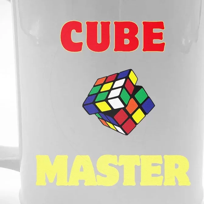 Cube Master Front & Back Beer Stein