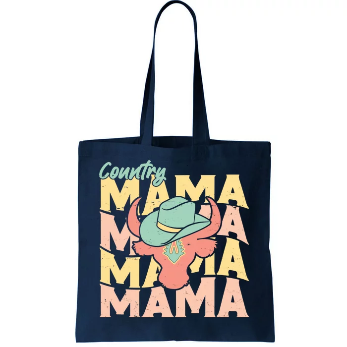 Country Mama Cowgirl Cute Mom Gift Tote Bag