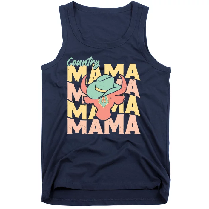 Country Mama Cowgirl Cute Mom Gift Tank Top