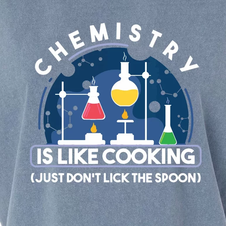 Chemistry Major Chemist Chemistry Is Like Cooking Teacher Garment-Dyed Women's Muscle Tee