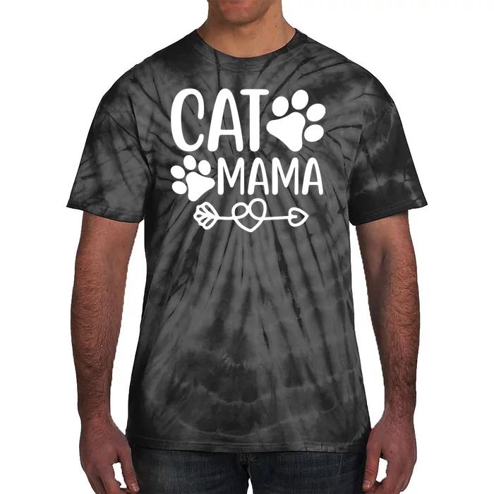 Cat Mama Tie-Dye T-Shirt