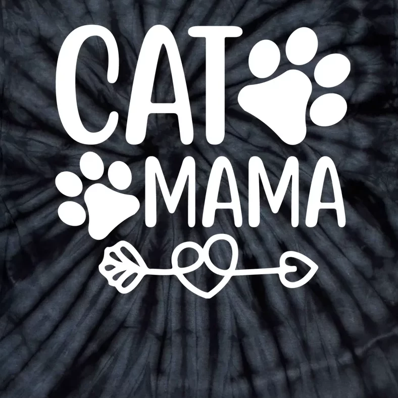 Cat Mama Tie-Dye T-Shirt