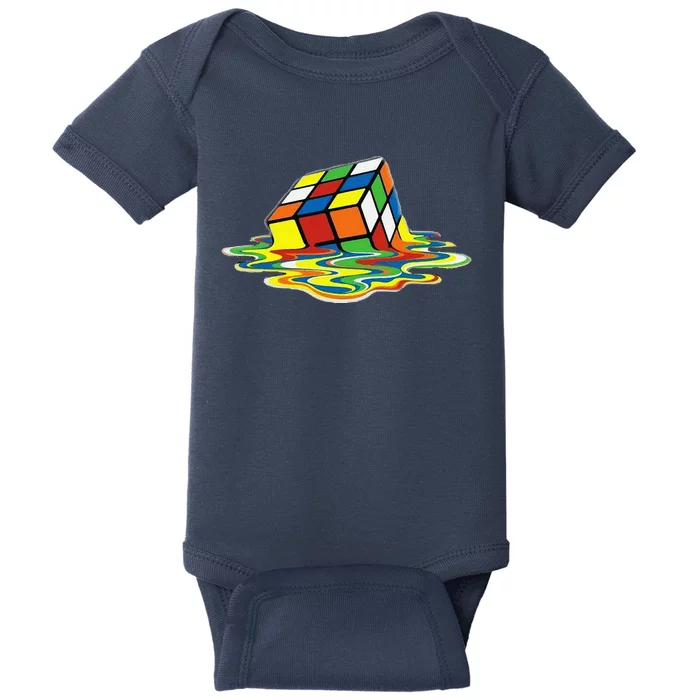 Cute Melting Cube Baby Bodysuit