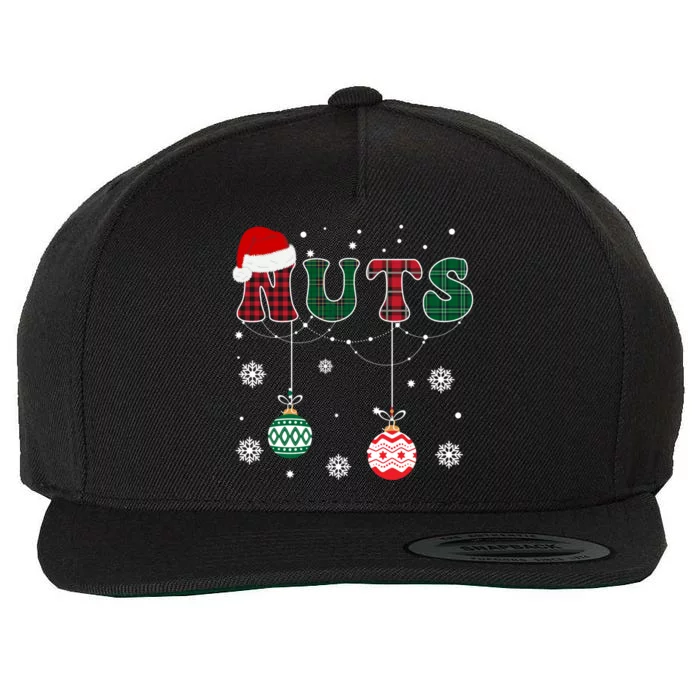 Christmas Matching Couple Family Chestnuts Gift Wool Snapback Cap