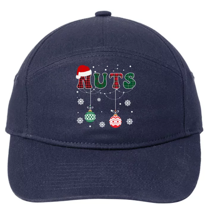 Christmas Matching Couple Family Chestnuts Gift 7-Panel Snapback Hat