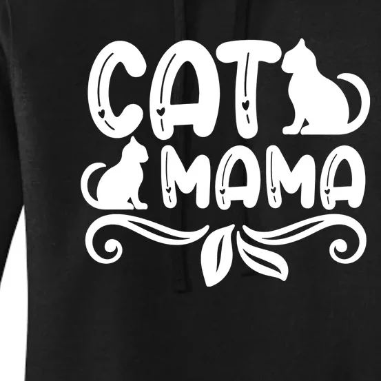 Cat Mama Women's Pullover Hoodie