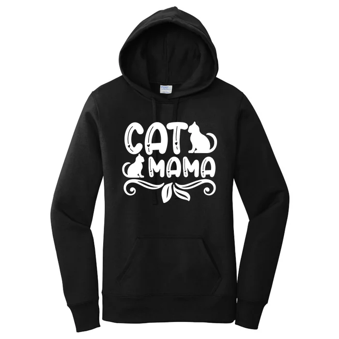 Cat Mama Women's Pullover Hoodie