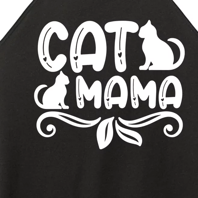 Cat Mama Women’s Perfect Tri Rocker Tank