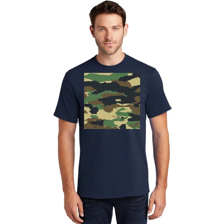 Camo Military Tall T-Shirt