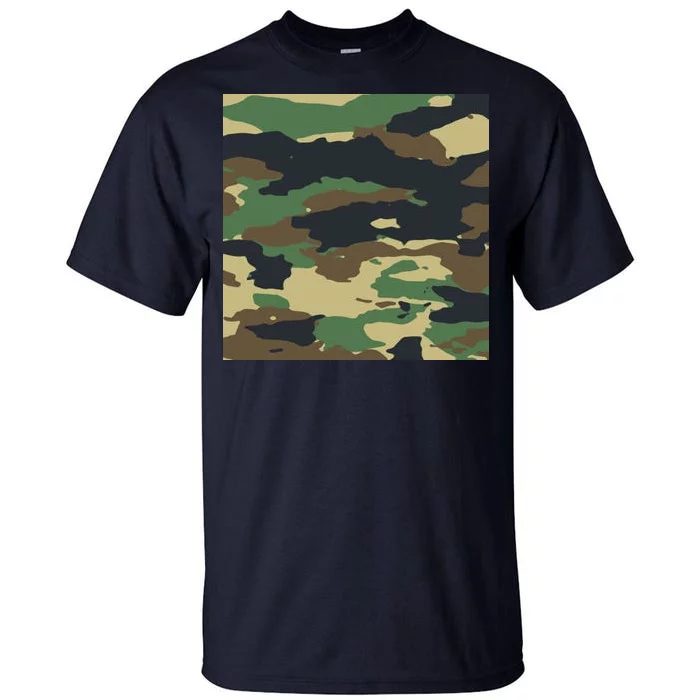 Camo Military Tall T-Shirt