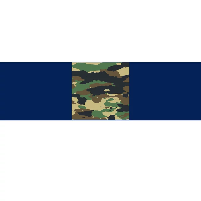 Camo Military Bumper Sticker