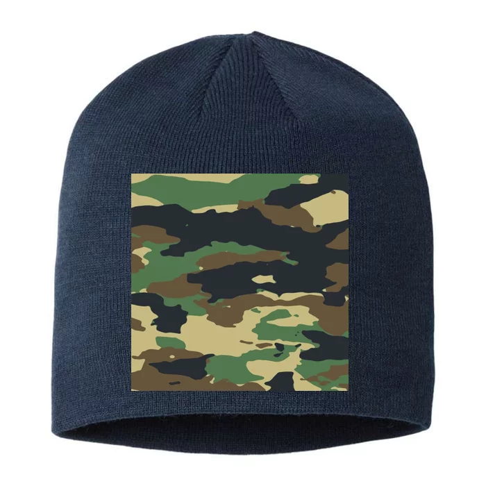 Camo Military 8 1/2in Sustainable Knit Beanie