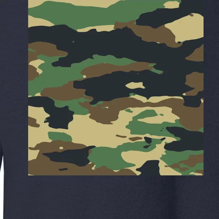 Camo Military Toddler Sweatshirt