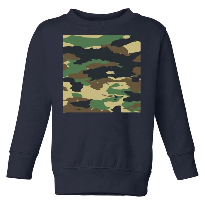 Camo Military Toddler Sweatshirt