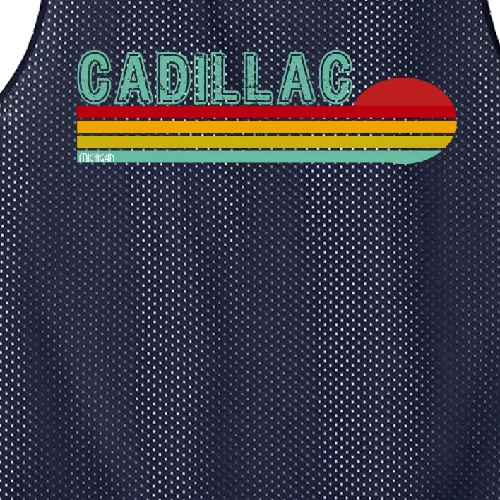 Cadillac Michigan Mesh Reversible Basketball Jersey Tank