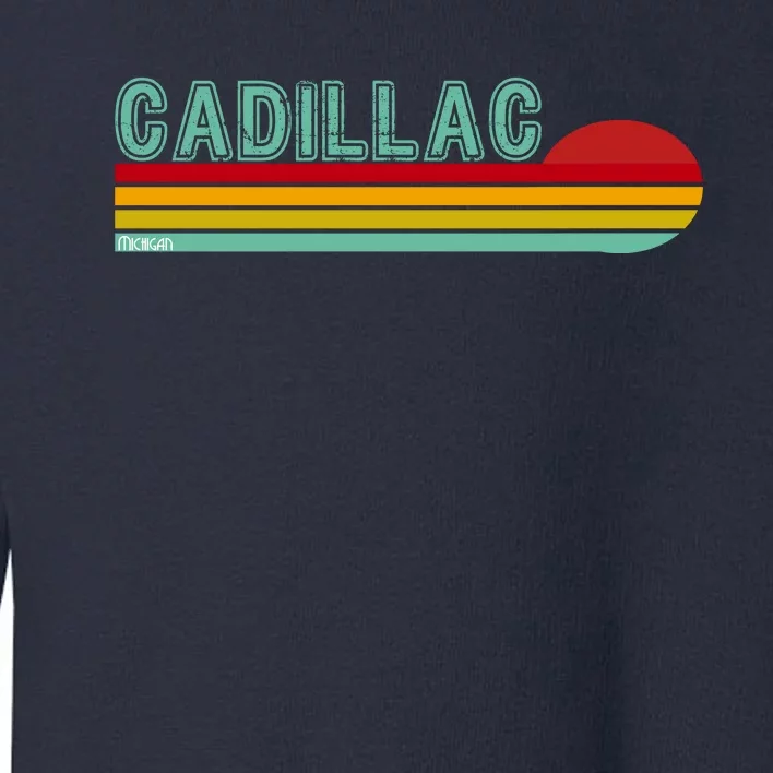 Cadillac Michigan Toddler Sweatshirt