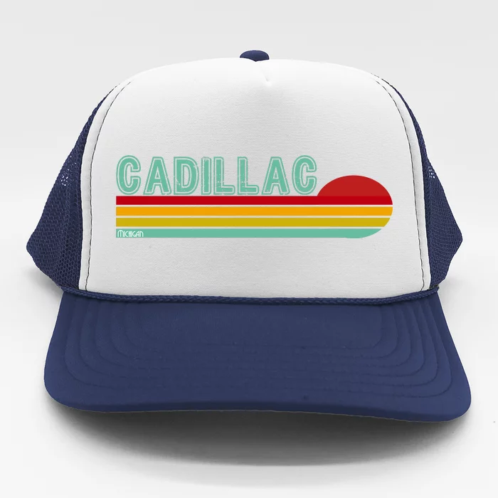 Cadillac Michigan Trucker Hat