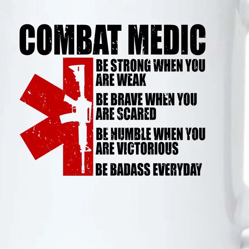 Combat Medic Black Color Changing Mug